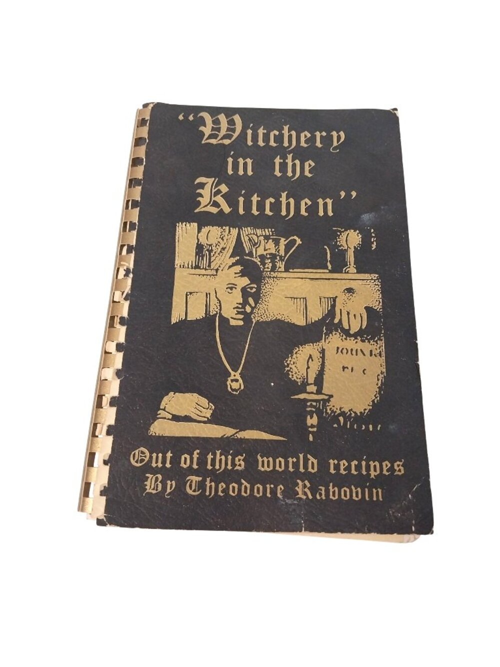Witchery In The Kitchen 1970 Signed Cookbook Theodore Rabouin Occult